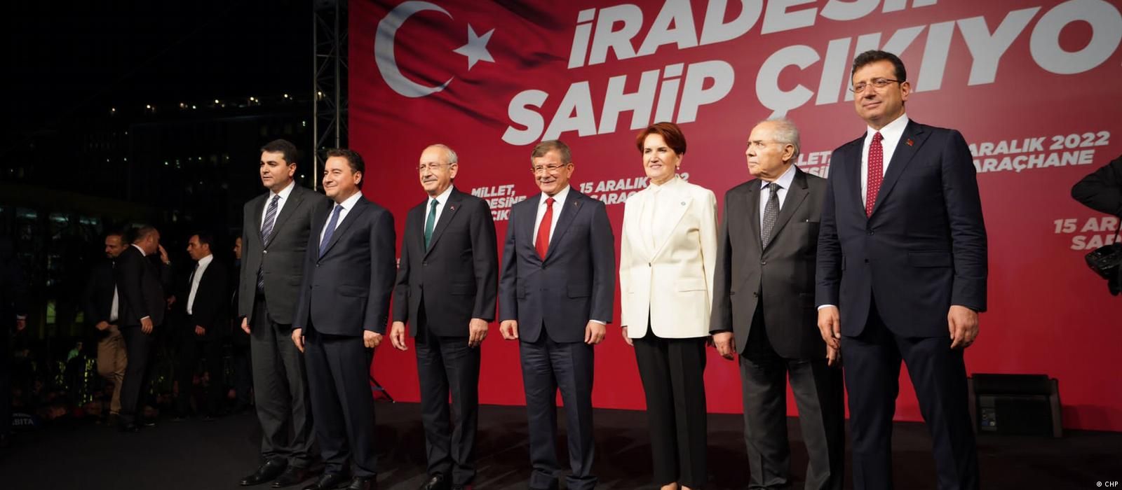 Altılı Masa'dan Saraçhane'de gövde gösterisi